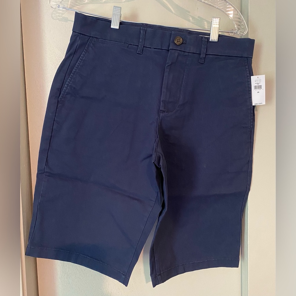Gap Men’s navy 12 inch shorts - 29 waist